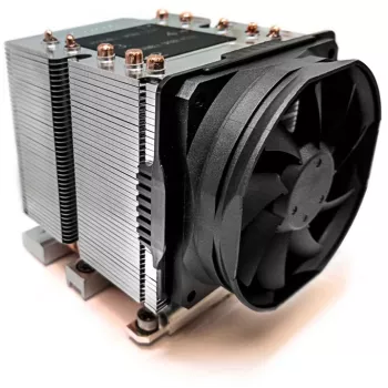 Ψύκτρα Cooler Inter-Tech B-14 Επεξεργαστή 8 cm Μαύρο Ασημί