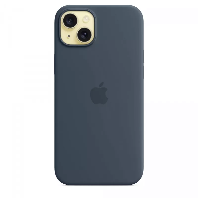 Apple iPhone 15 Plus θήκη σιλικόνης με MagSafe - Storm Blue
