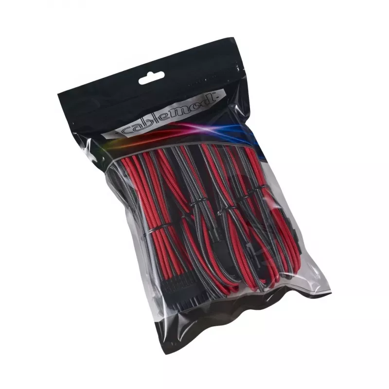 Εσωτερικό καλώδιο τροφοδοσίας CableMod CM-PCAB-BKIT-NKCR-3PK-R Carbon Red