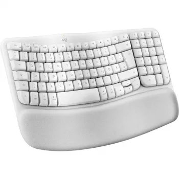 Πληκτρολόγιο Logitech Wave Keys για Mac QWERTZ Γερμανικό Λευκό