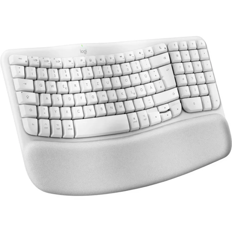 Πληκτρολόγιο Logitech Wave Keys για Mac QWERTZ Γερμανικό Λευκό