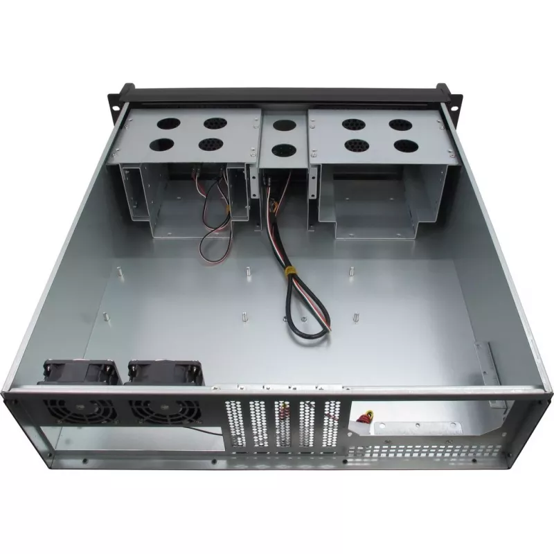 Inter-Tech 3U-3098-S Rack μαύρο