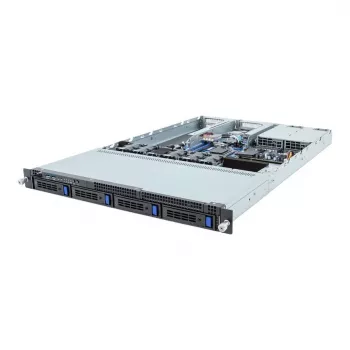 1U Πλατφόρμα Rack Server GIGABYTE R133-C13-ACG1 — Μητρική AMD B650E, Socket AM5, 4x υποδοχές DDR5 UDIMM, 800 W πλεονασματικό τροφοδοτικό, 4x 2,5 inch/3,5 inch θέσεις