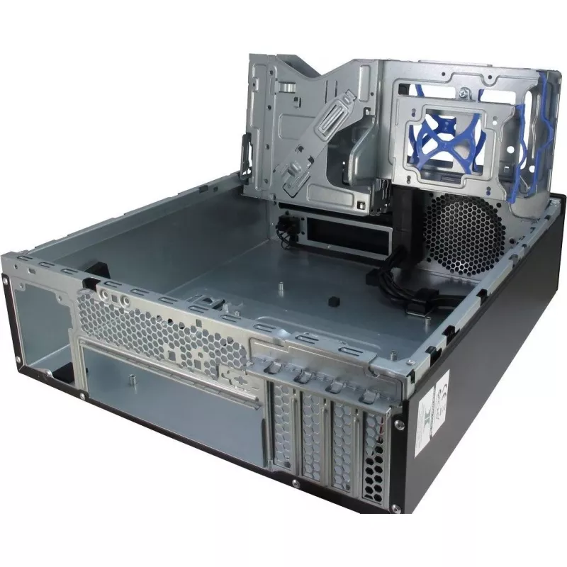 Inter-Tech IT-503 - SFF - Mini-ATX - χωρίς τροφοδοτικό (TFX12V) - ματ μαύρο - USB/Audio (88881270)