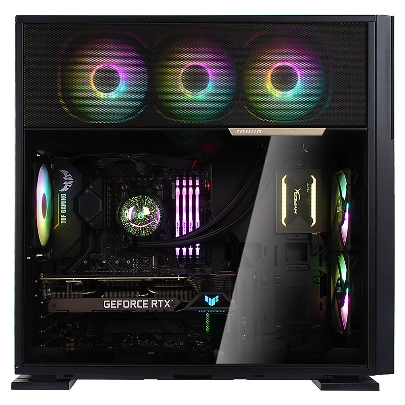 Κουτί υπολογιστή In Win IW-CS-515BLK-1AL120 Midi-Tower Μαύρο