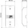 HikVision χειριστήριο επαφής πόρτας DS-K2M061