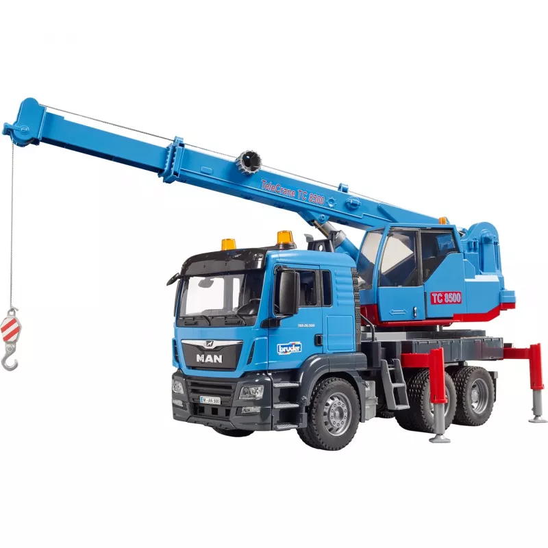 BRUDER MAN TGS Γερανοφόρο φορτηγό Μπλε ABS 03771