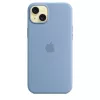 Apple iPhone 15 Plus Σιλικονούχα Θήκη με MagSafe - Winterblau
