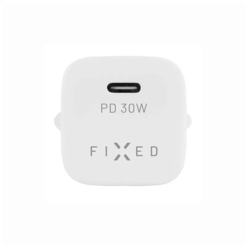 Φορητός φορτιστής ταξιδιού USB-C FIXED FIXC30M-C-WH 30W συμπαγής σχεδιασμός