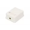 Επιφανειακή πρίζα Extralink, 1x RJ45 CAT5E UTP