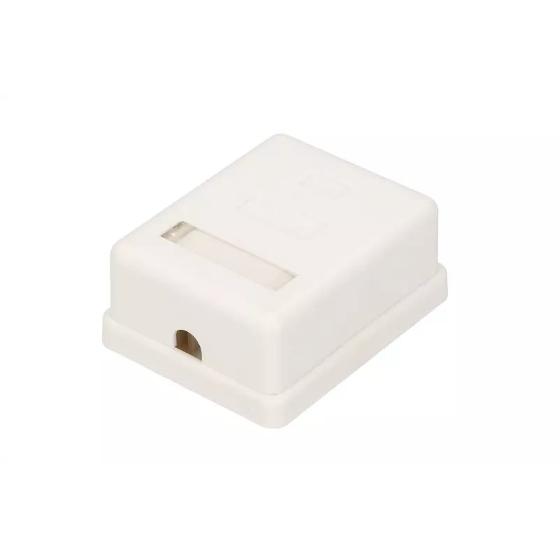 Επιφανειακή πρίζα Extralink, 1x RJ45 CAT5E UTP