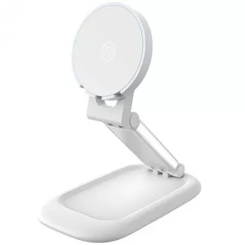Μαγνητική βάση SODI BM-310 λευκή MagSafe — μαγνητική βάση τηλεφώνου συμβατή με φορτιστές MagSafe