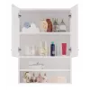 Topeshop POLA MINI DK λευκό ντουλάπι μπάνιου λευκό