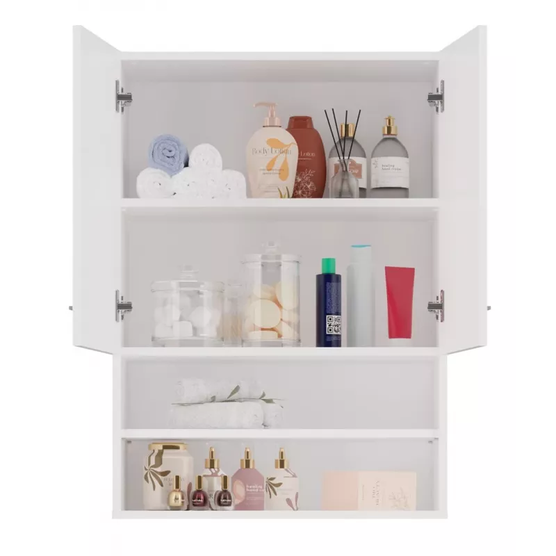 Topeshop POLA MINI DK λευκό ντουλάπι μπάνιου λευκό
