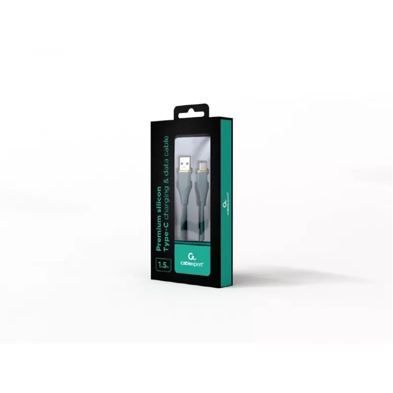 Type-C USB καλώδιο φόρτισης και δεδομένων, 1,5 m, πράσινο