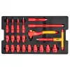 Neo Tools κουτί σέρβις ηλεκτρολόγου 52 τεμ. σε ανθεκτικό κουτί 22