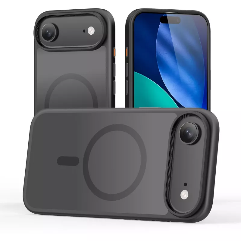 StyleShell INVISIO, θήκη κινητού Μαύρο, iPhone 17 Air, συμβατή με MagSafe