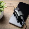Φορτιστής ταξιδιού USB-C FIXED FIXC25M-C-BK, σταθερό καλώδιο, 25 W, συμπαγής