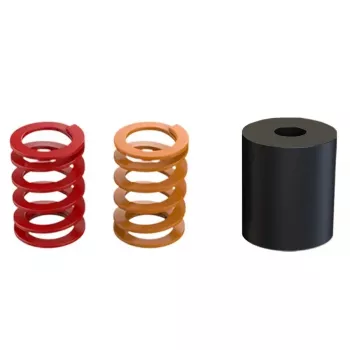 Σετ αξεσουάρ Moza Racing SR-P, σετ αξεσουάρ πεντάλ, μαύρο, πορτοκαλί, κόκκινο, MOZA, SR-P, 3 τεμ.