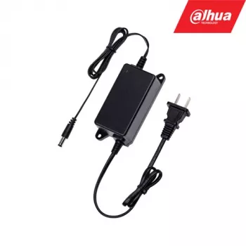 Dahua PFM320D-EN τροφοδοτικό, 12 V DC 2 A, 24 W, είσοδος 100–240 V AC 50/60 Hz, βύσμα 5,5x2,1 mm, 104x45x33 mm