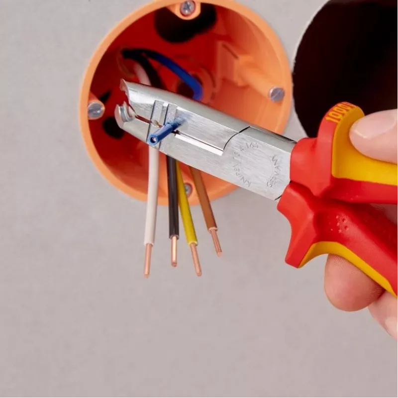 Knipex 13 46 165 Πένσα απογύμνωσης κόκκινο, κίτρινο