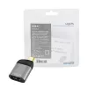 LogiLink CUA0204 προσαρμογέας USB-C σε DisplayPort μαύρο γκρι
