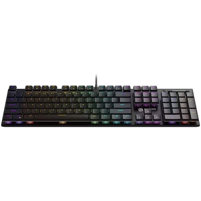 CANYON Πληκτρολόγιο Cometstrike GK-55 EN/RU Ενσύρματο