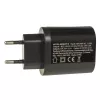 Φορτιστής τοίχου USB MACLEAN MCE479B — 3x θύρες USB, 18W συνολική ισχύς, συμπαγής