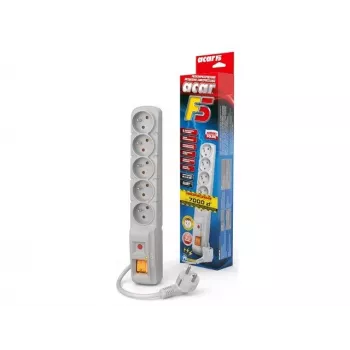 Surge Protector F5 1,8M γκρι