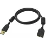 Καλώδιο USB Vision TC-2MUSBEXT-BL USB 2.0 2 m Μαύρο