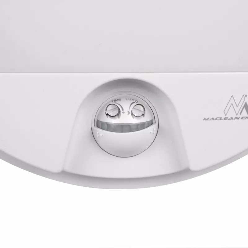Λάμπα LED MACLEAN MCE291W με αισθητήρα κίνησης IR, 10 W, 3000 K