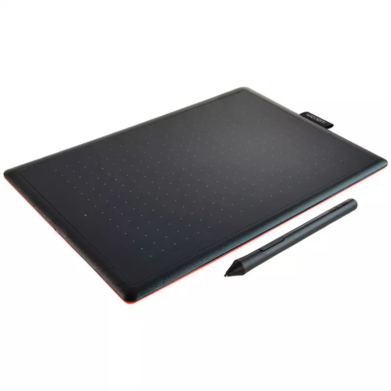 Wacom One by Medium γραφίδα tablet μαύρο, κόκκινο 2540 lpi 216 x 135 mm USB