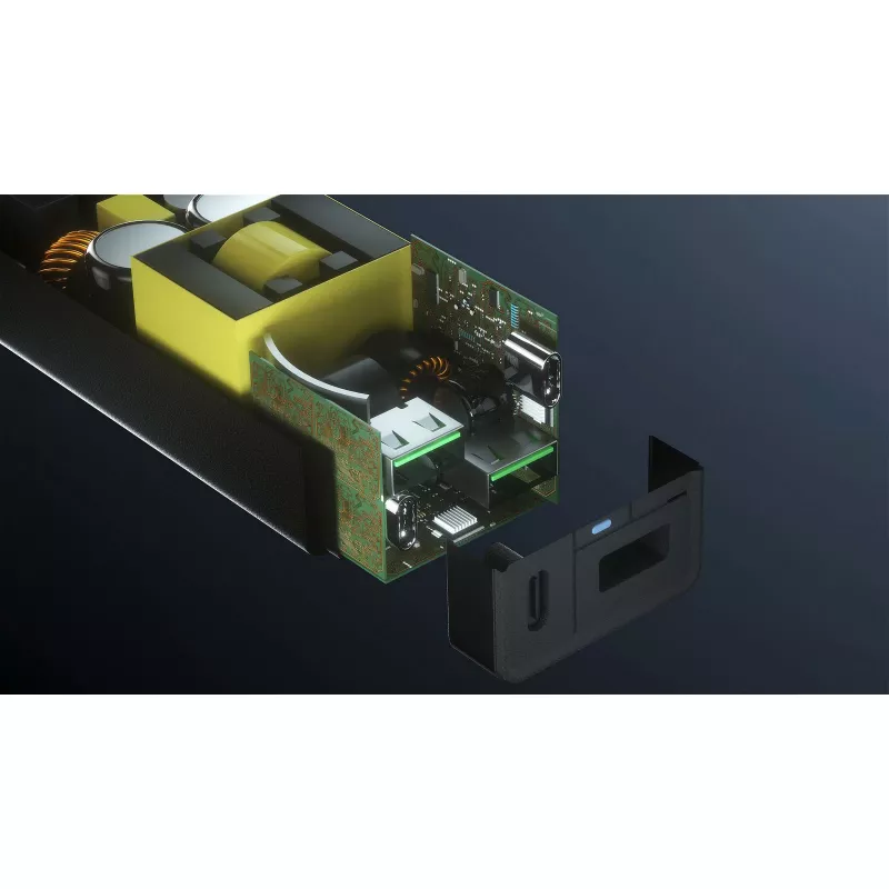 Akyga Charge Brick AK-CH-17 φορτιστής USB 65 W, 2 x USB-C PD + 2 x USB-A QC 4+, μαύρο