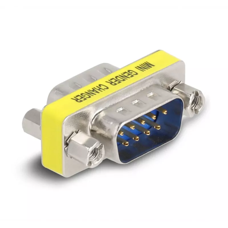 D-Sub 9-pol Adapter βύσμα αρσενικό σε βύσμα αρσενικό DeLOCK 66464