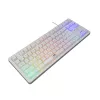 Μηχανικό πληκτρολόγιο Baracuda Krill White KRILL-W — συμπαγές layout, σύνδεση USB
