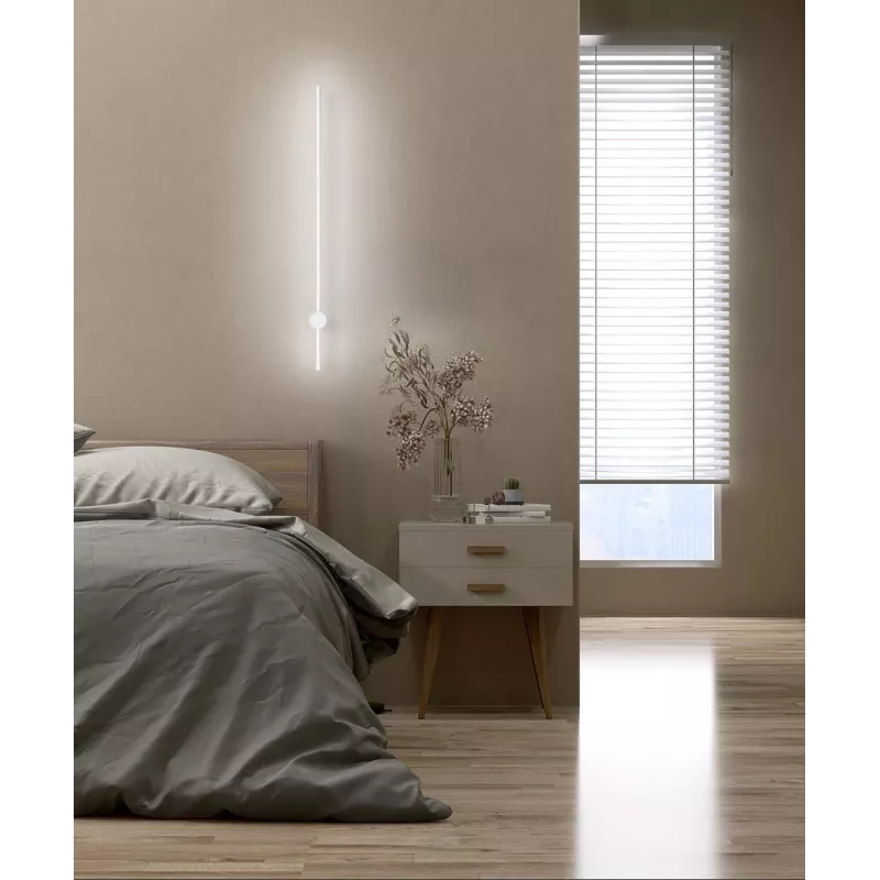 Activejet LED επιτοίχιο φωτιστικό AJE-HILTON λευκό NW
