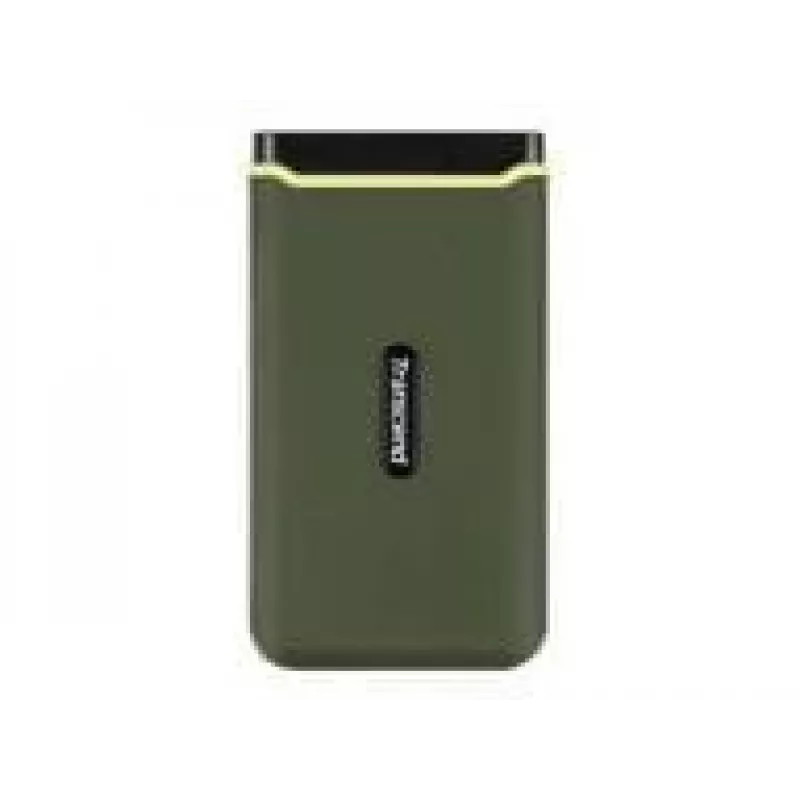 Transcend ESD380C TS2TESD380C φορητός SSD 2 TB, USB 3.2 Gen 2x2, USB-C, 2000 MB/s, στρατιωτικό πράσινο