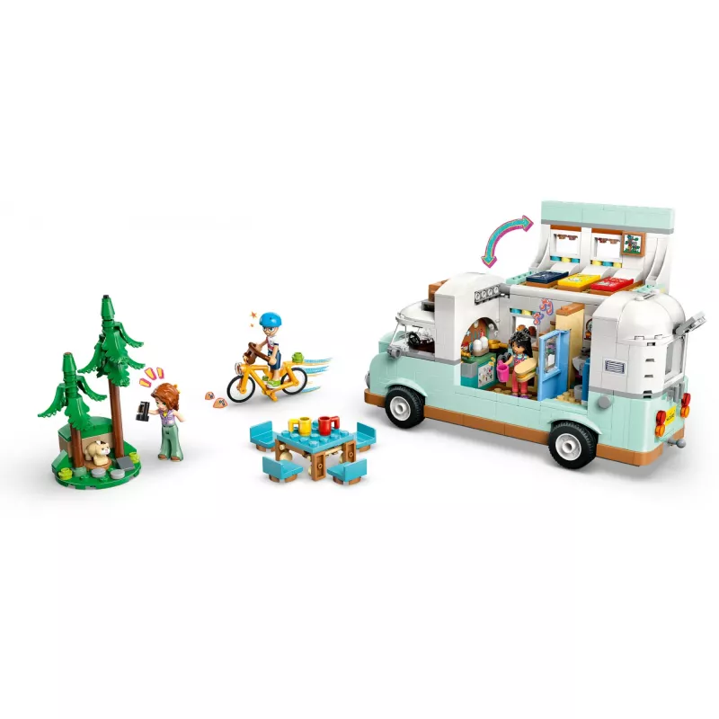 LEGO Motor Home Set 42663 — LEGO Friends τροχόσπιτο, 778 τεμ., 3 μίνι κούκλες, από 7 ετών