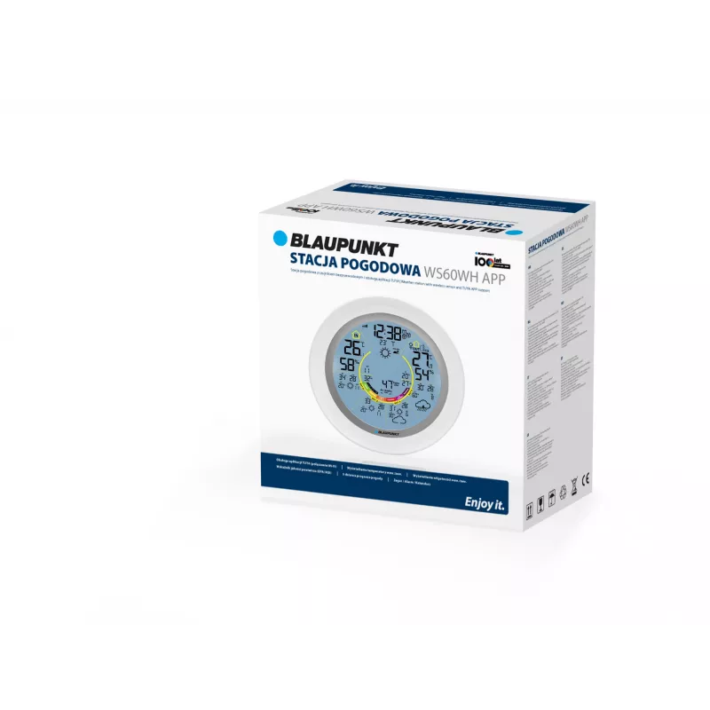 Blaupunkt WS60WH App μετεωρολογικός σταθμός, λευκός