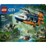 LEGO City 60437 ελικόπτερο εξερεύνησης ζούγκλας στο βασικό στρατόπεδο
