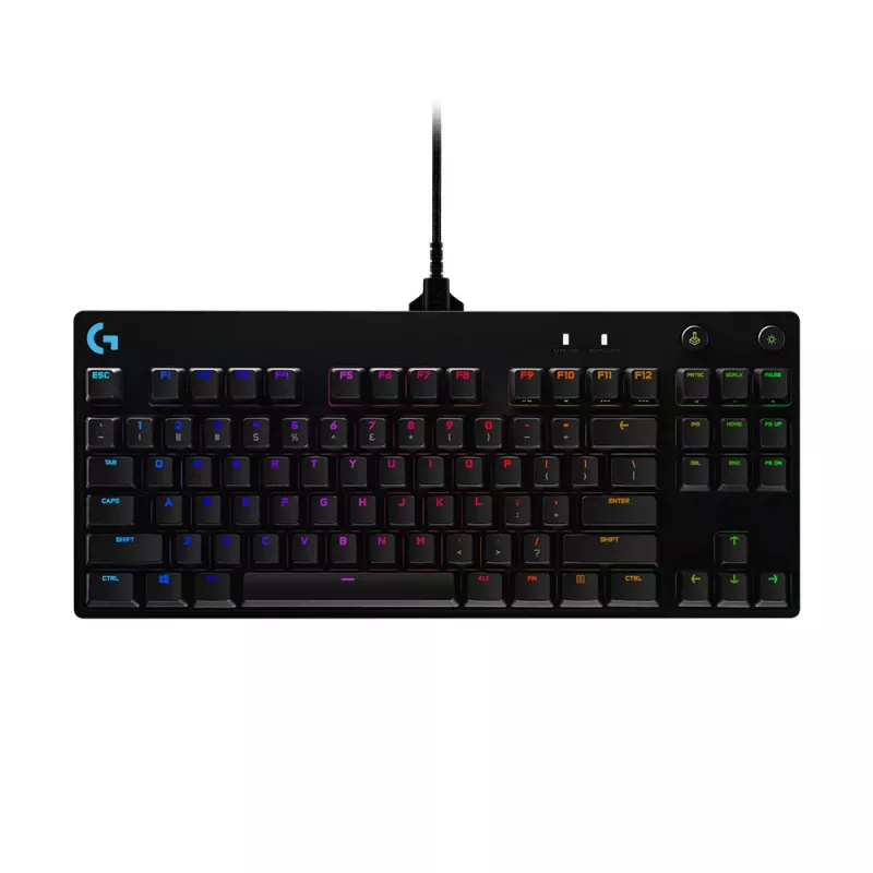 Logitech G PRO Gaming Πληκτρολόγιο - Πληκτρολόγιο - QWERTY - Ισπανικό - μαύρο (920-010593)