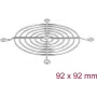 Πλέγμα ανεμιστήρα DeLOCK 67307 Μέταλλο Ασημί 89,8 mm