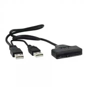 Προσαρμογέας USB 2.0 Type-A - SATA 7+15Pin