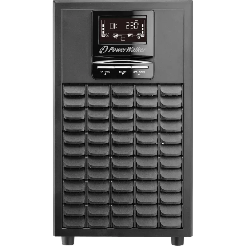 PowerWalker VFI 3000 CG PF1 Διπλής μετατροπής (Online) 3 kVA 3000 W 9 έξοδοι AC