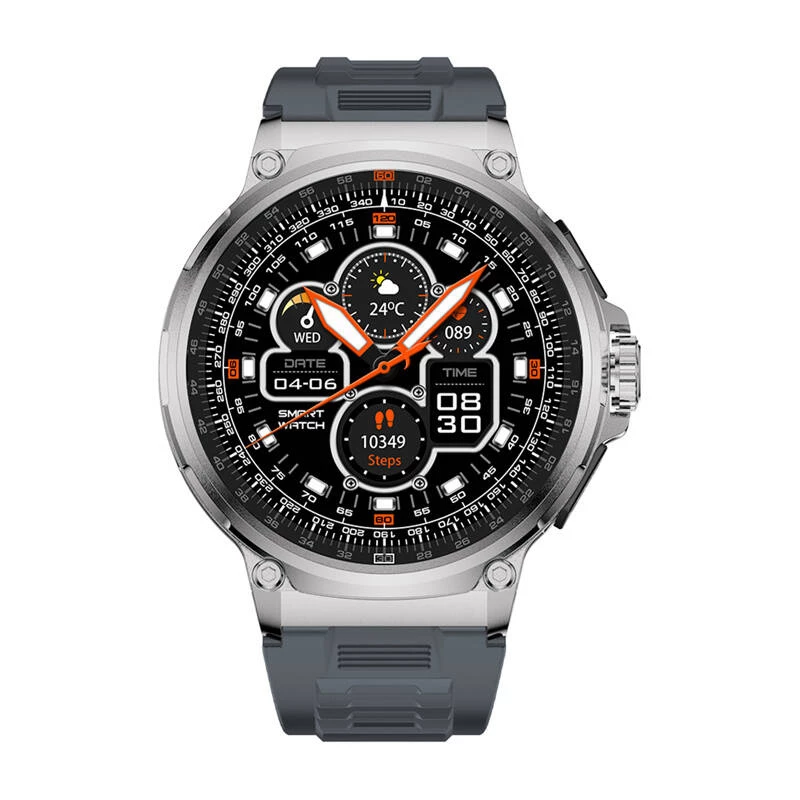 Smartwatch Colmi V69 ασημί