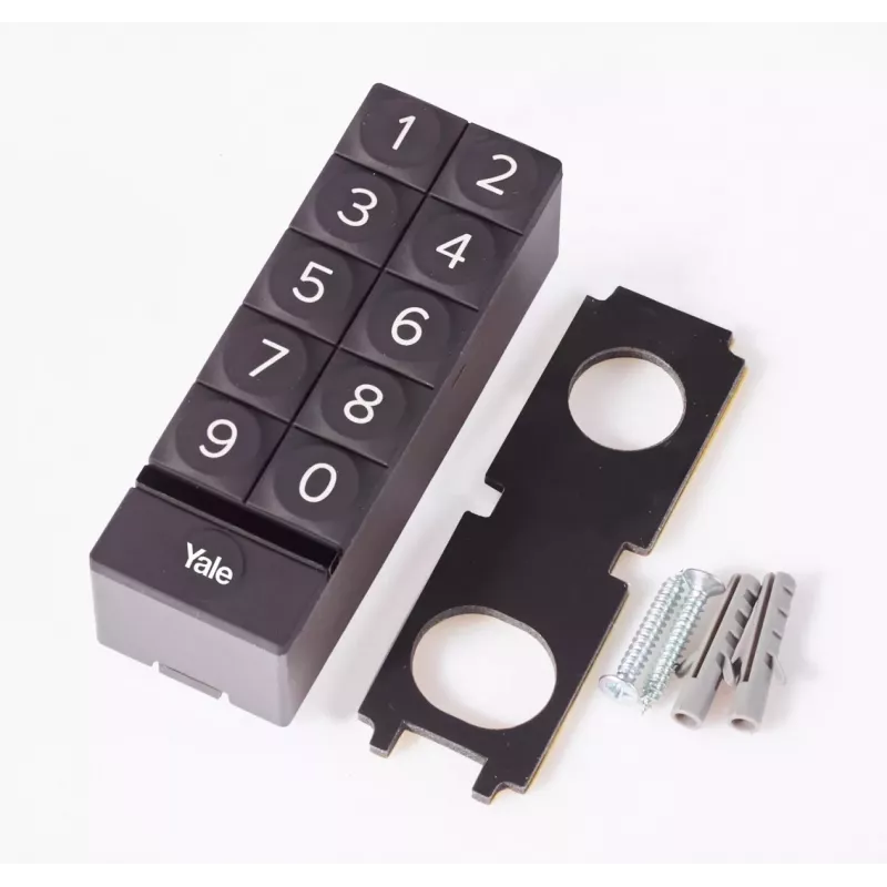 Yale 05/301000/BL αριθμητικό πληκτρολόγιο Bluetooth μαύρο