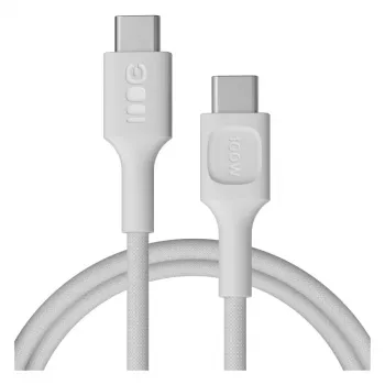Καλώδιο USB-C-USB-C PowerStream 100W πλεκτό 1,2m λευκό