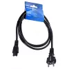 Savio CL-81 καλώδιο τροφοδοσίας μαύρο 1,8 m βύσμα τύπου E IEC C5