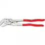 Knipex Πένσα-κλειδί 250 επινικελωμένο PVC γυαλισμένες σιαγόνες