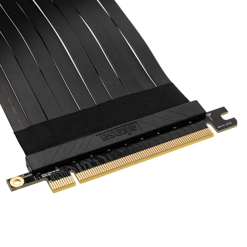 Καλώδιο Riser Akasa RISER Μαύρο X2 Premium PCIe 3.0 x16 20 cm
